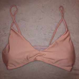 Pastel Pink Bikini Top